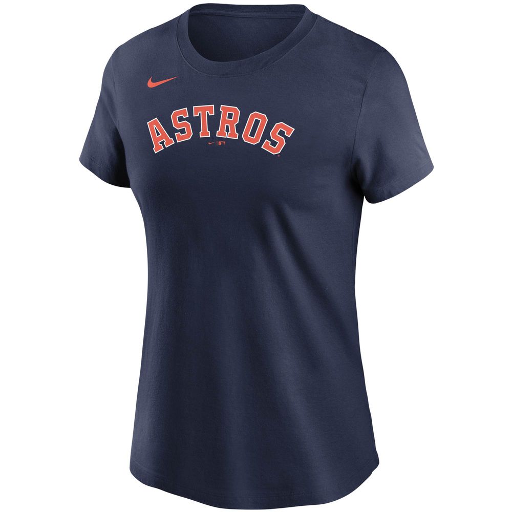 Women's Nike Alex Bregman Navy Houston Astros Name & Number T-Shirt