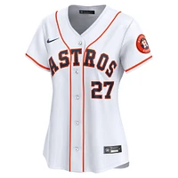 Maillot Nike Jose Altuve blanc domicile des Astros de Houston pour femme