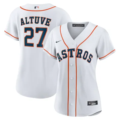 Men's Houston Astros Jose Altuve Nike White 2023 Gold Collection Authentic  Player Jersey
