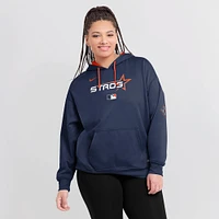 Women's Nike  Navy Houston Astros 2025 City Connect Authentic Collection Performance Pullover Hoodie