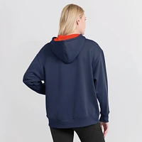 Women's Nike  Navy Houston Astros 2025 City Connect Authentic Collection Performance Pullover Hoodie