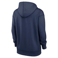 Women's Nike  Navy Houston Astros 2025 City Connect Authentic Collection Performance Pullover Hoodie