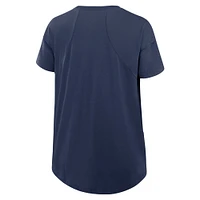 Women's Nike Navy Houston Astros 2025 City Connect Flowy Fashion Tri-Blend Performance T-Shirt