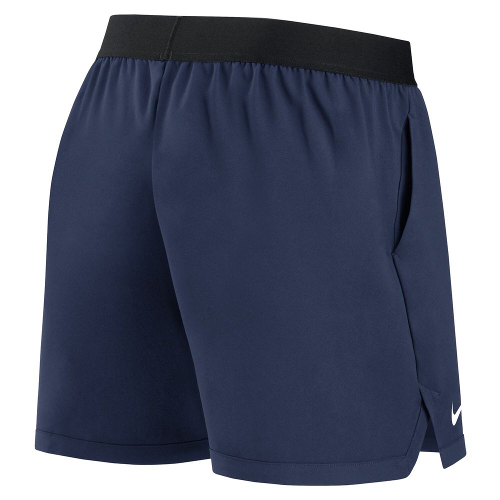 Women's Nike Navy Houston Astros Authentic Collection Flex Vent Max Performance Shorts