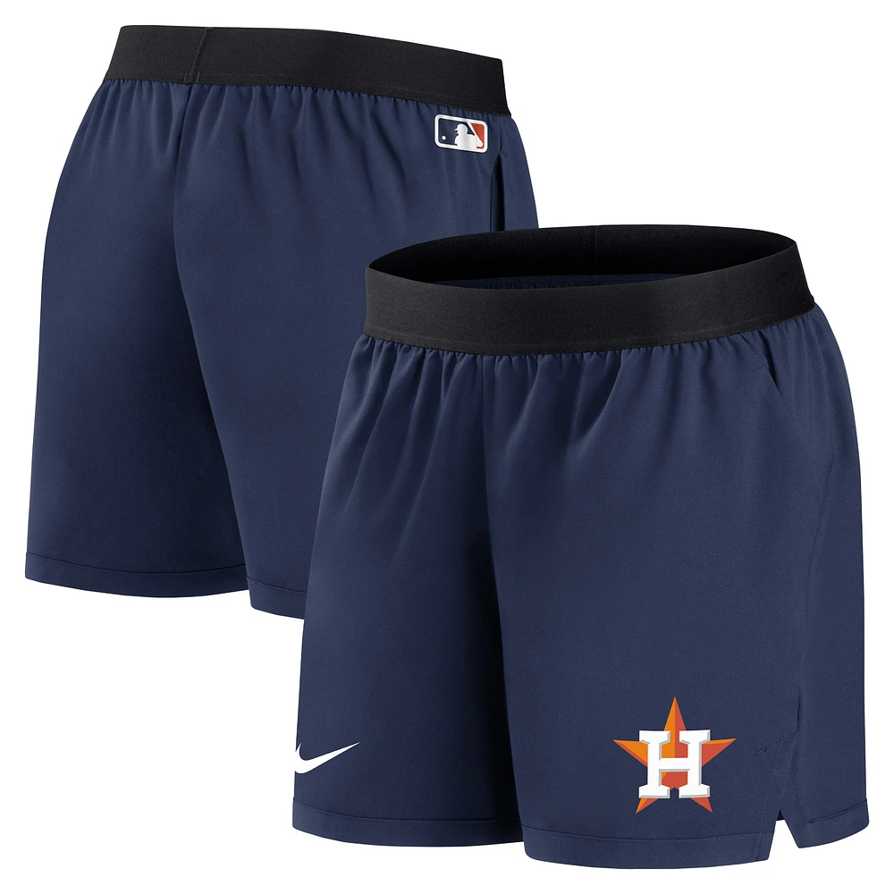 Women's Nike Navy Houston Astros Authentic Collection Team Performance Shorts