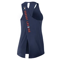 Women's Nike Navy Houston Astros Crisscross Performance Tank Top