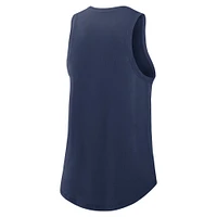 Women's Nike Navy Houston Astros Legacy Icon High Neck Performance Tank Top