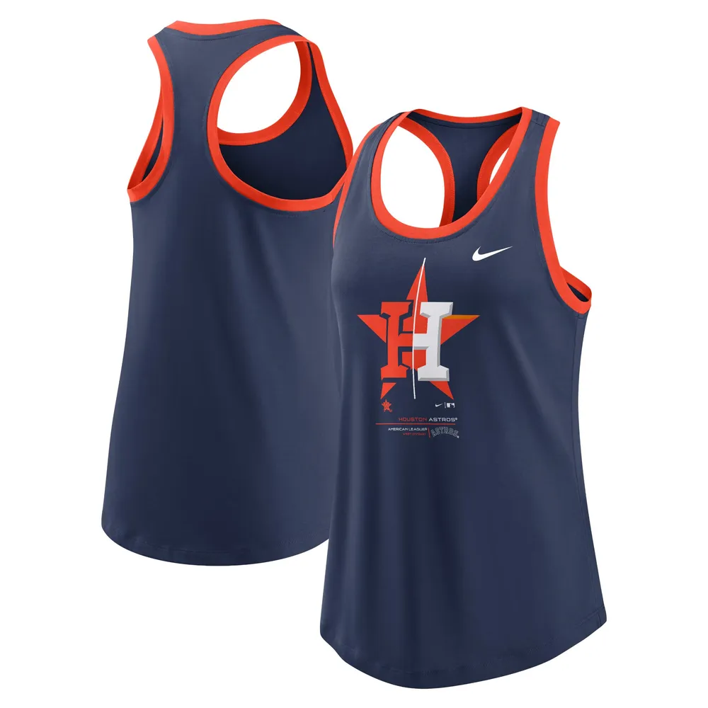 Women's Fanatics Branded Navy Houston Astros Plus Size Scoop Neck