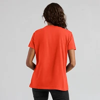 T-shirt Nike orange Houston Astros 2025 City Connect pour femme avec logo