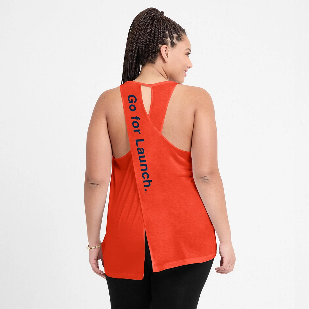 Women's Nike Orange Houston Astros City Connect Crossed Back Tank Top