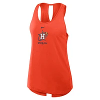 Women's Nike Orange Houston Astros City Connect Crossed Back Tank Top