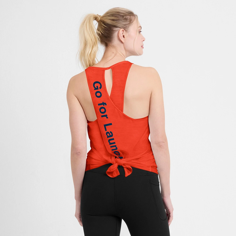 Women's Nike Orange Houston Astros City Connect Crossed Back Tank Top