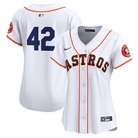 Women's Nike  White Houston Astros 2024 Jackie Robinson Day Home Limited Jersey