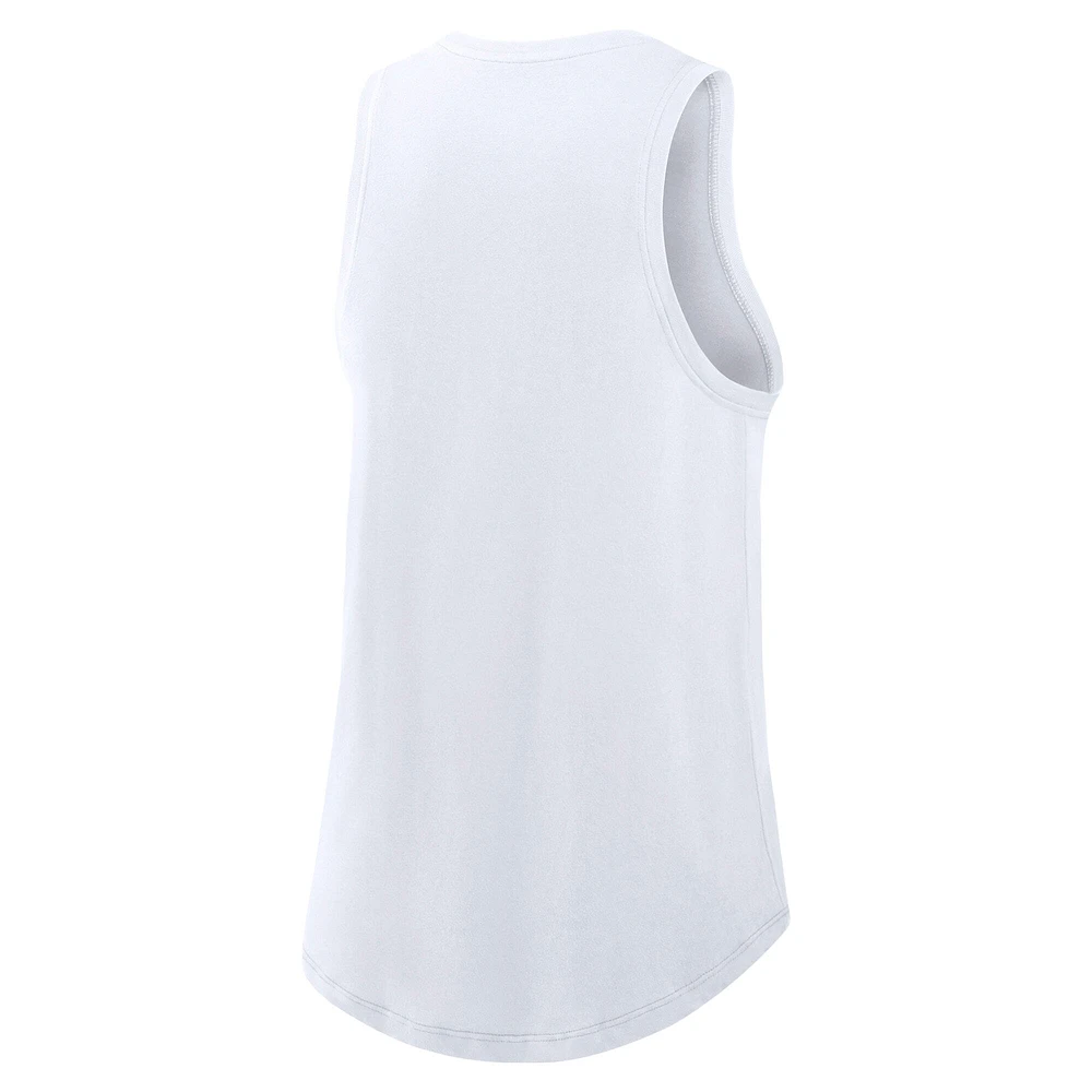 Women's Nike  White Houston Astros 2025 City Connect Tri-Code High Neck Performance Tank Top