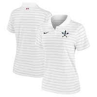 Polo Nike Houston Astros Authentic Collection Victory Performance pour femme - Blanc