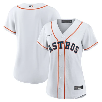 Maillot d'équipe Nike Houston Astros Home Replica pour femme - Blanc