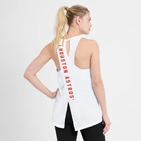 Women's Nike White Houston Astros Team Crossback Tank Top