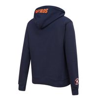 Women's Pro Standard Navy Houston Astros Classic Fleece Pullover Hoodie