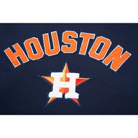 Women's Pro Standard Navy Houston Astros Classic Fleece Pullover Hoodie