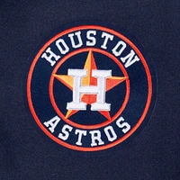 Women's Pro Standard Navy Houston Astros Game Day Classics Wool Varsity Jacket