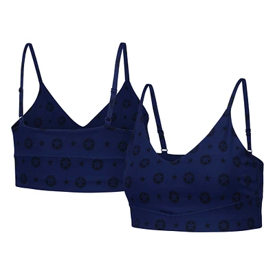 Women's Terez Navy Houston Astros Active Bra