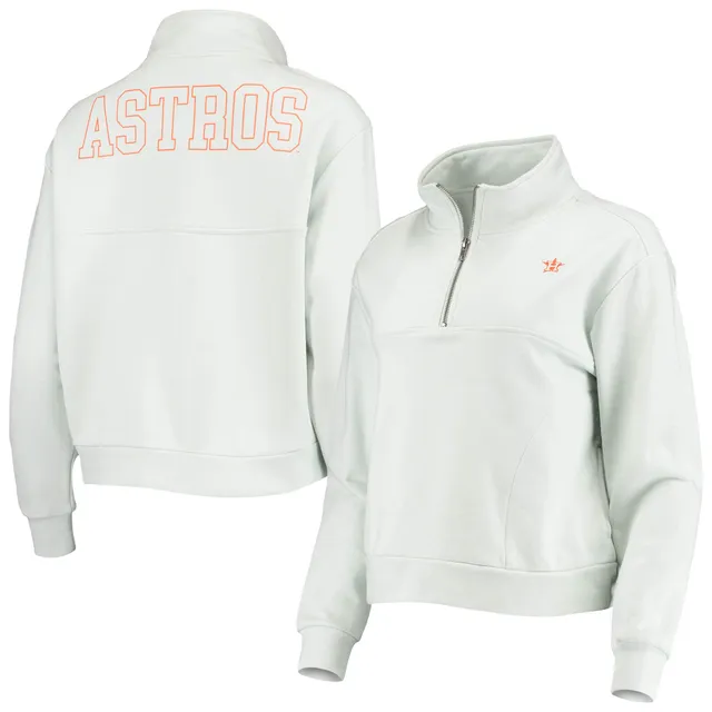 Lids Houston Astros Big & Tall Fleece Half-Zip Hoodie - Navy/White