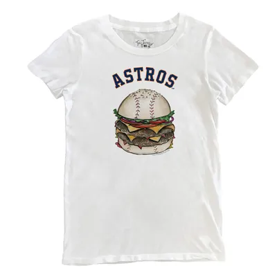 Infant Tiny Turnip White Houston Astros Fastball T-Shirt