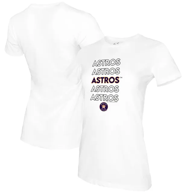 Lids Houston Astros Tiny Turnip Women's Babes 3/4-Sleeve Raglan T