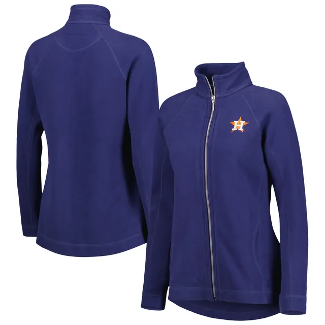 Lids Houston Astros Antigua Women's Pace Half-Zip Pullover Jacket