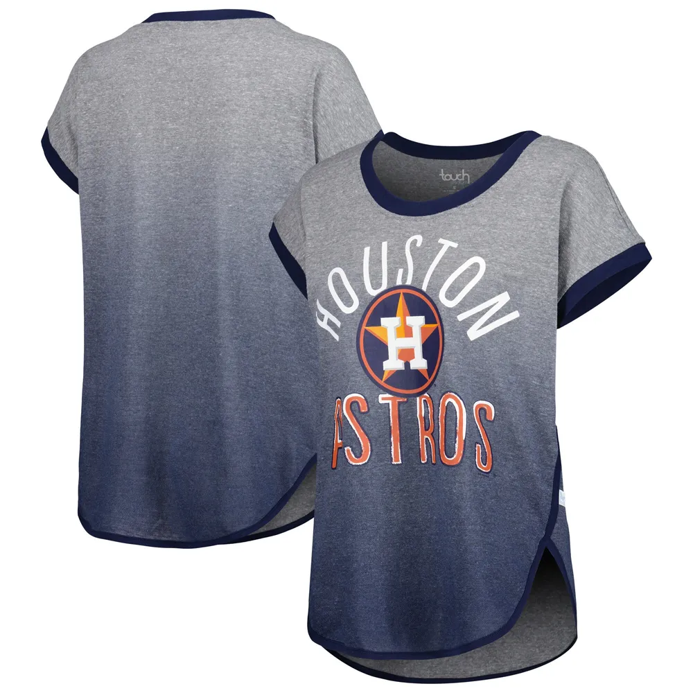 Lids Houston Astros Touch Women's Home Run Tri-Blend Sleeveless T-Shirt -  Gray/Navy