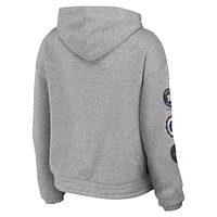 Women's WEAR by Erin Andrews Gray Houston Astros Full-Zip Hoodie