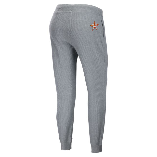 Ensemble de nuit WEAR by Erin Andrews gris chiné pour femme Houston Astros Logo Pullover Hoodie & Pants