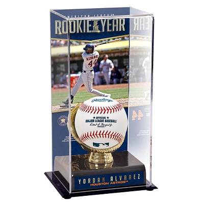 Yordan Alvarez Houston Astros 2019 AL Rookie of the Year Sublimated Display Case with Image