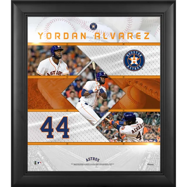 Yordan Alvarez Houston Astros Fanatics Authentic Unsigned Prepares to Bat  Horizontal Photograph