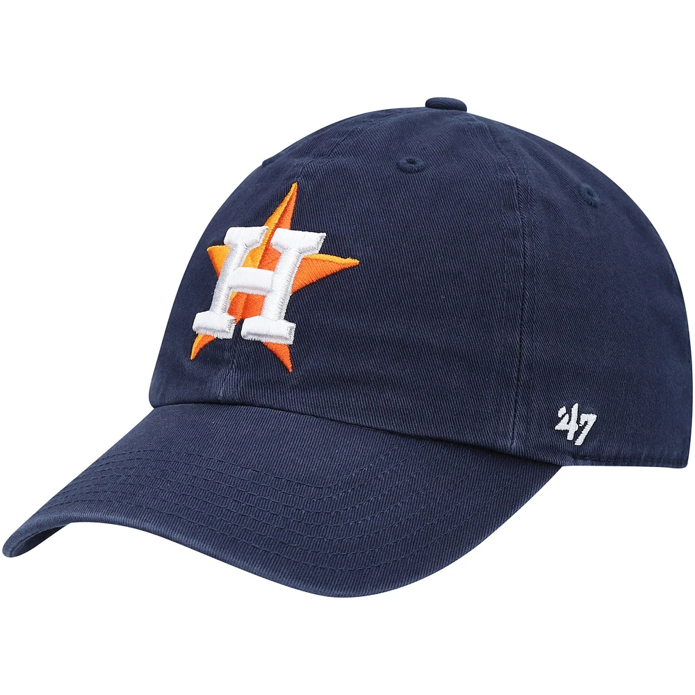 Casquette ajustable avec logo de l'équipe des Astros de Houston bleu marine '47 pour jeune