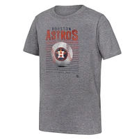 Youth Fanatics Gray Houston Astros Relief Pitcher Tri-Blend T-Shirt