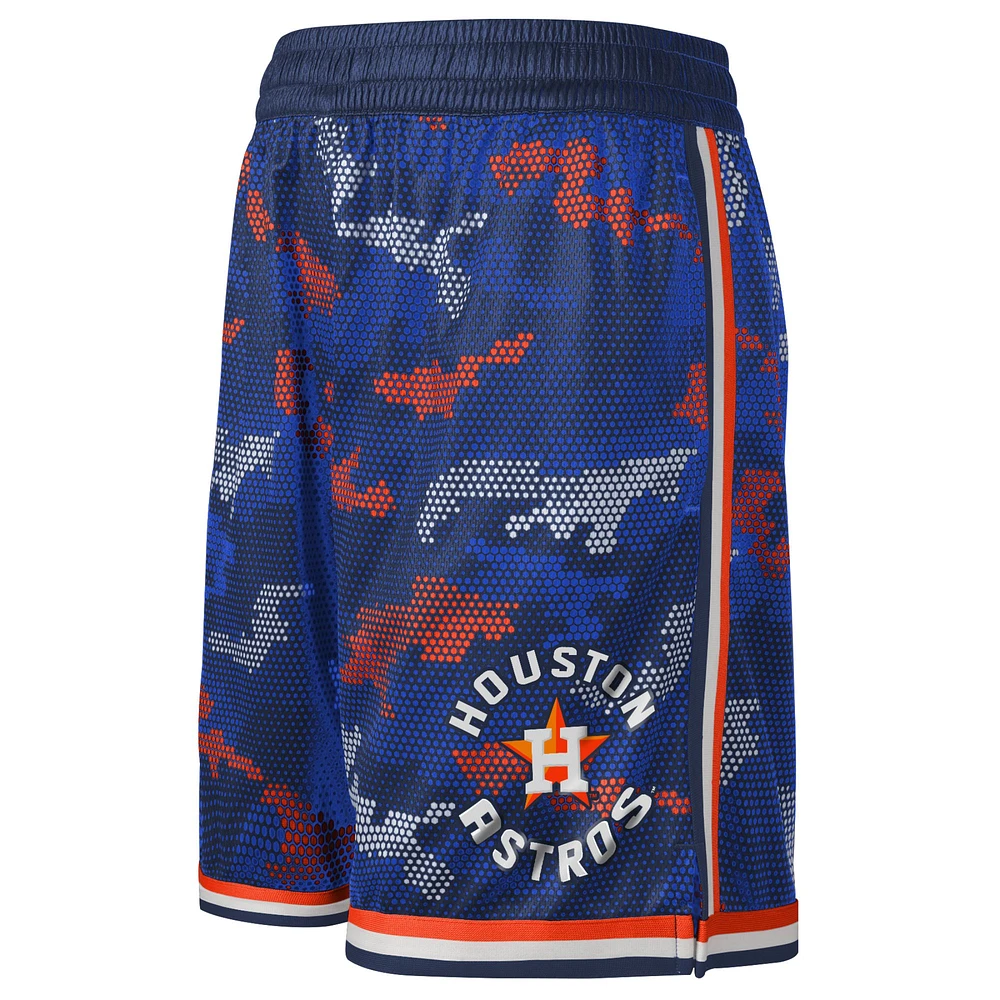 Youth Fanatics Navy Houston Astros Tech Runner Shorts