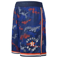 Short de course Tech Runner Fanatics pour jeunes Houston Astros bleu marine