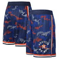 Short de course Tech Runner Fanatics pour jeunes Houston Astros bleu marine