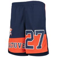 Youth Jose Altuve Navy Houston Astros Pandemonium Name & Number Shorts