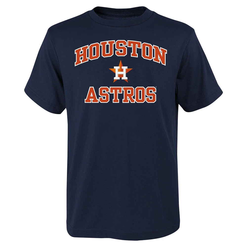 Youth Navy Houston Astros Heart & Soul T-Shirt