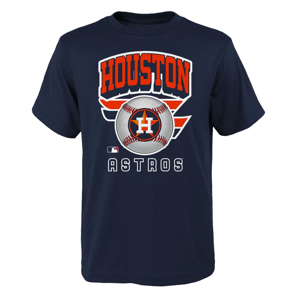 T-shirt bleu marine Houston Astros Ninety Seven pour jeune