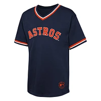 Youth Navy Houston Astros Relief Pitcher V-Neck T-Shirt