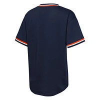 Youth Navy Houston Astros Relief Pitcher V-Neck T-Shirt