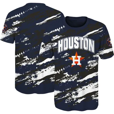 Men's Nike Navy Houston Astros Authentic Collection Pregame Raglan Performance V-Neck T-Shirt Size: Small