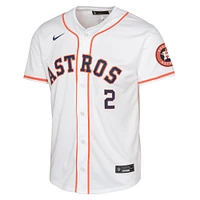 Maillot Nike Alex Bregman blanc Houston Astros à domicile en édition limitée pour jeunes