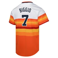 maillot de joueur Nike Craig Biggio pour jeunes, blanc, Astros Houston, collection Cooperstown, limité