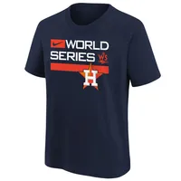 Youth Nike Navy Houston Astros 2022 World Series - Authentic Collection Dugout T-Shirt