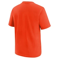 Youth Nike  Orange Houston Astros 2025 City Connect Wordmark T-Shirt