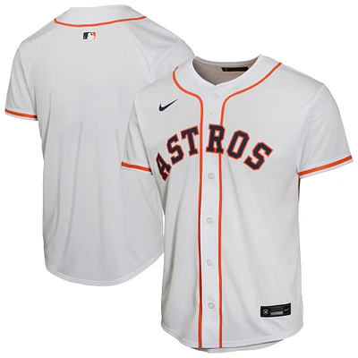 Maillot de match à domicile Nike blanc pour jeunes des Houston Astros